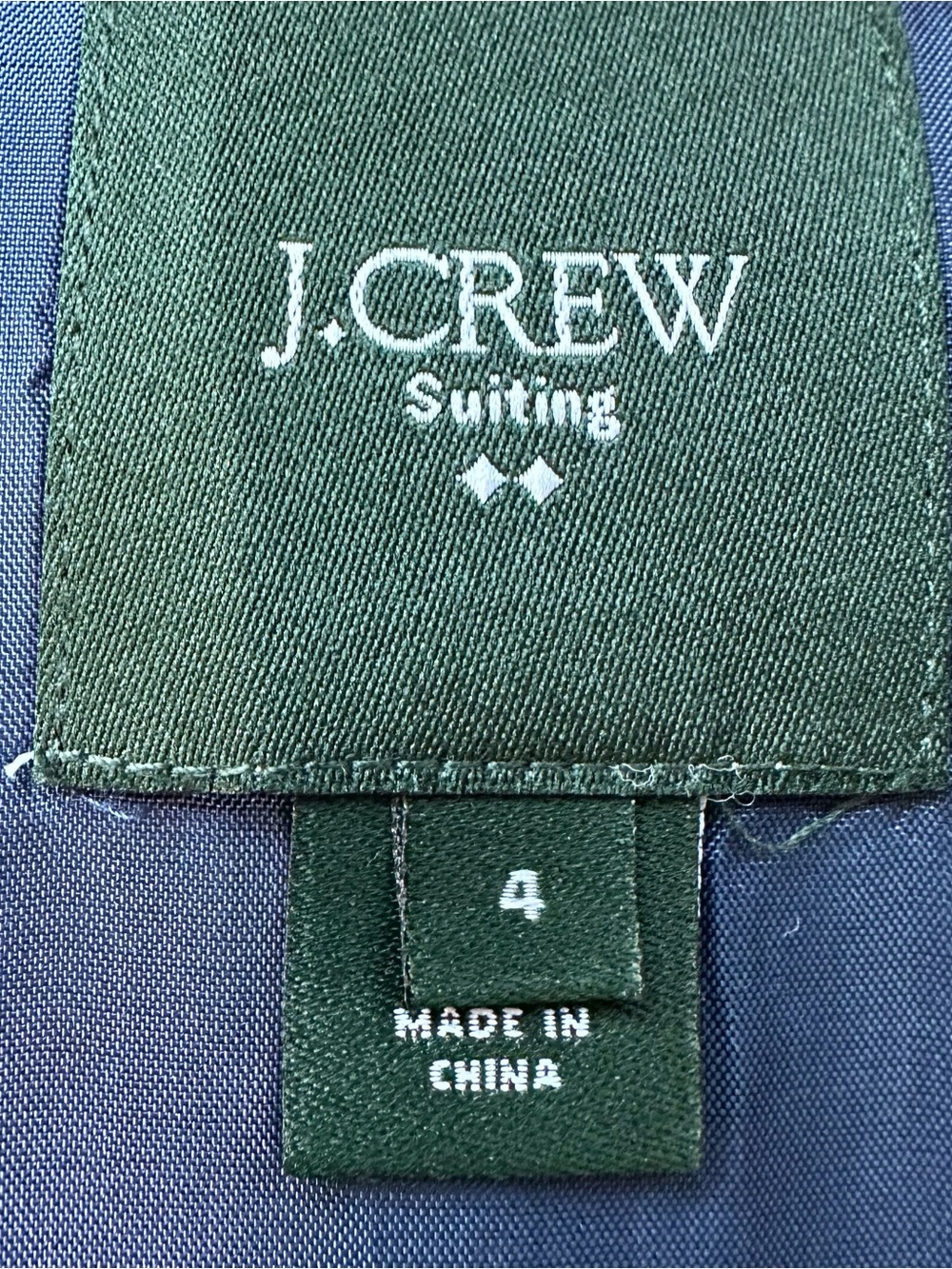 J.Crew 100% Linen Sheath Dress Womens 4 Navy Sleeveless Button Waist Knee Length - Picture 8 of 14